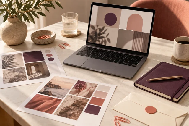 Design proofs prepared for a remote creative review