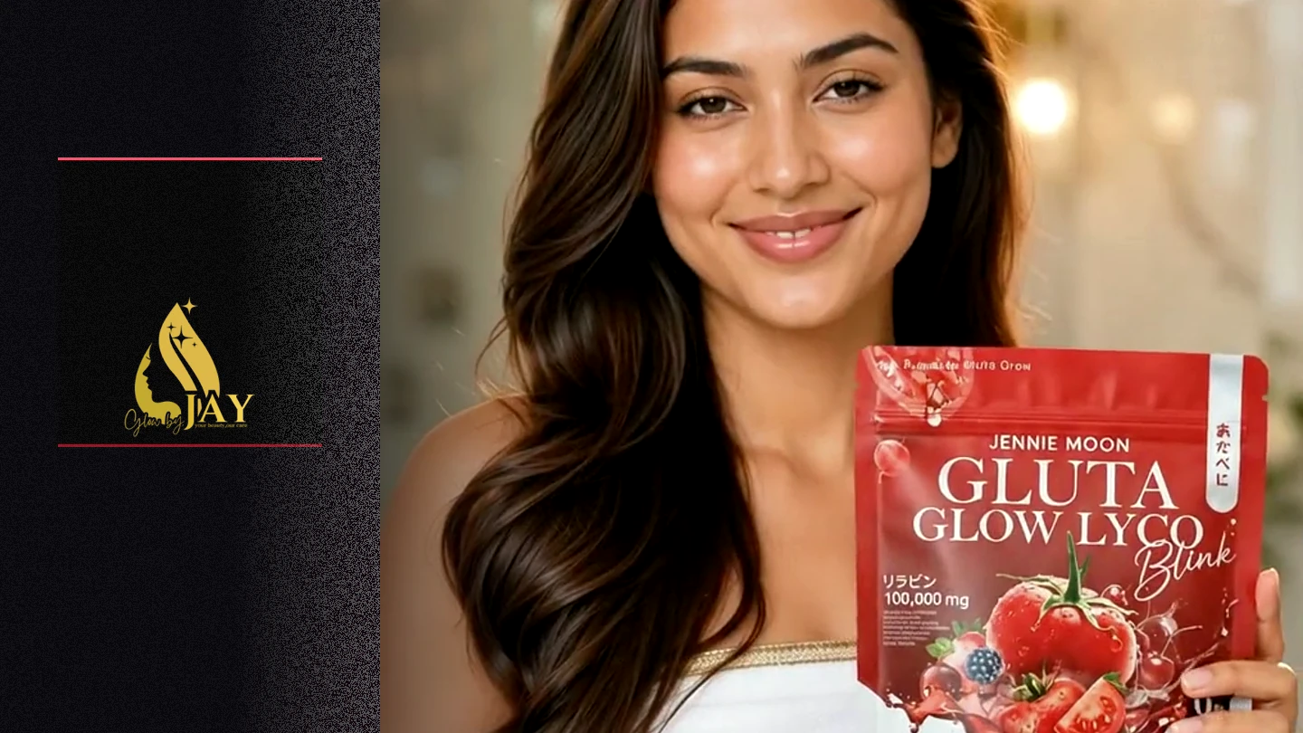 Glow by Jay campaign featuring its presenter