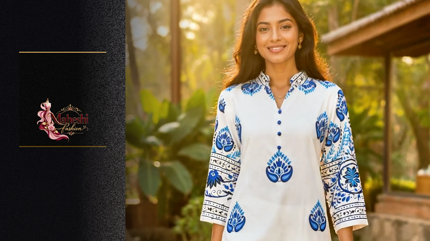 Maheshi Fashion campaign featuring its presenter